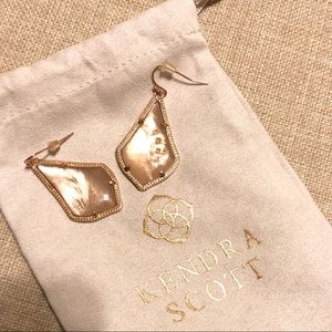 Kendra Scott Alex Rose Gold Drop Earrings